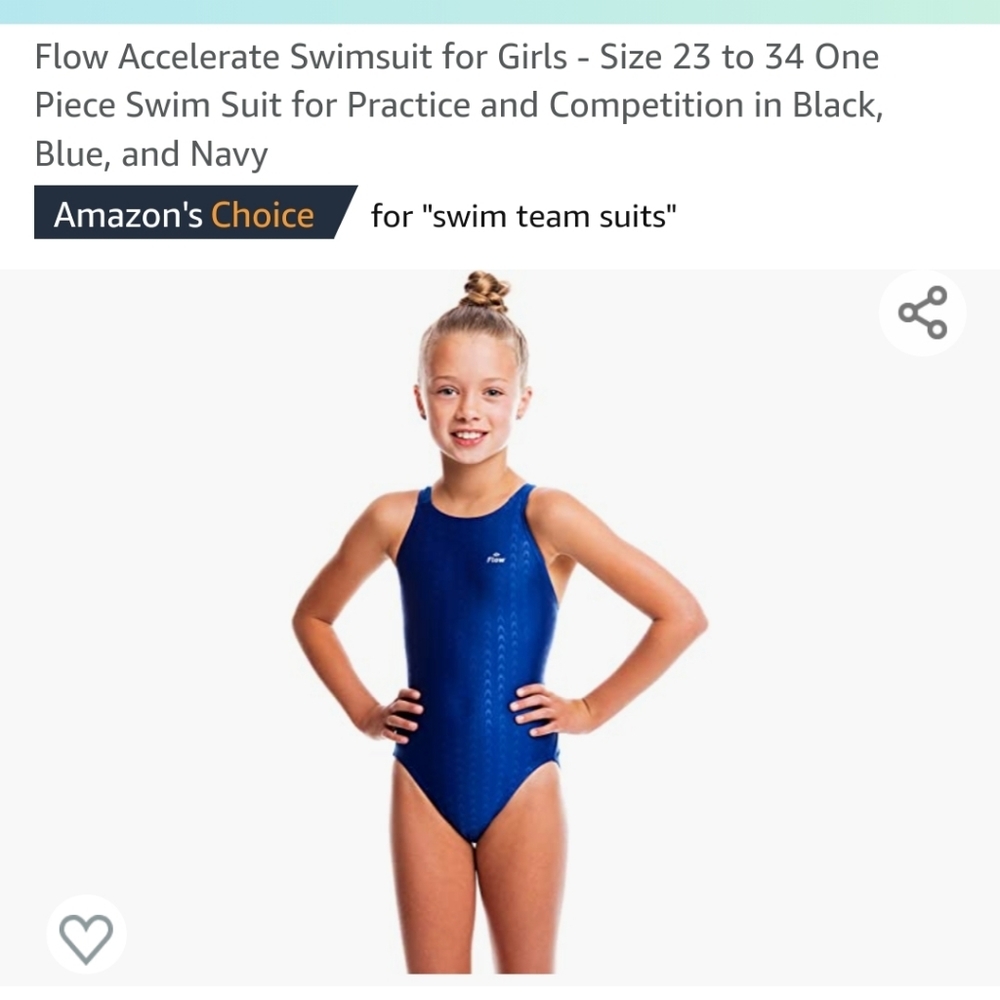 New Flow Accelerate swimsuit